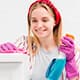 Checklists on how to keep different rooms clean