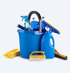 bucket cleaning