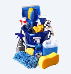 bucket cleaning